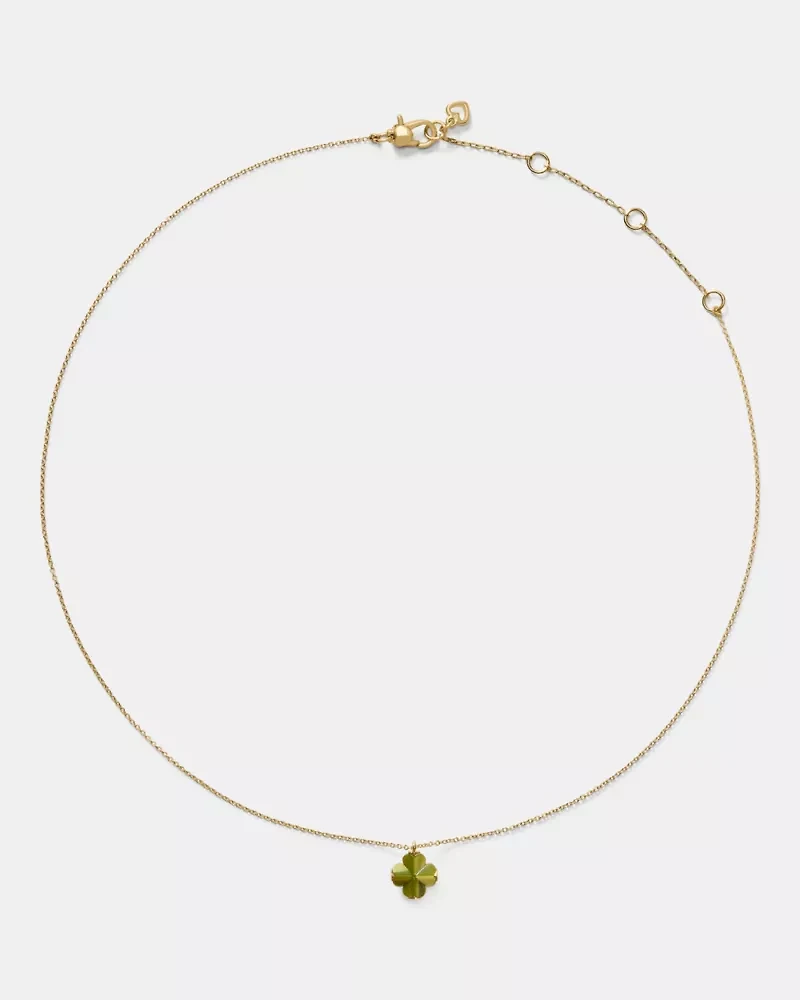 Spade Flower Mini Pendant