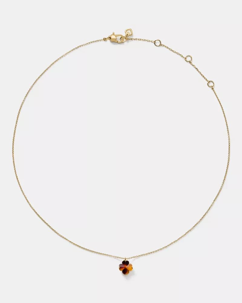 Spade Flower Mini Pendant