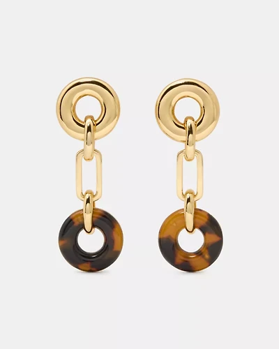 Interlock Linear Earrings