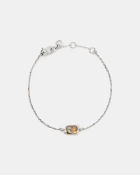 Molten Glass Solitaire Bracelet