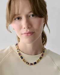 Molten Glass Statement Necklace