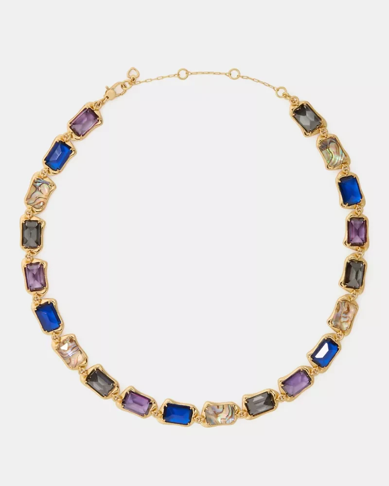 Molten Glass Statement Necklace