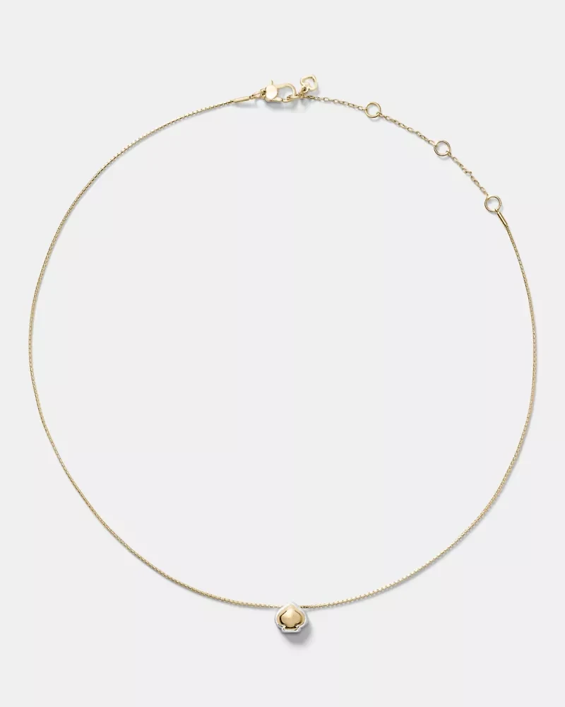 Sculpted Spade Pendant