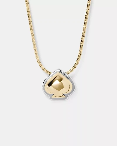 Sculpted Spade Pendant