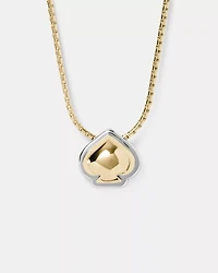 Sculpted Spade Pendant