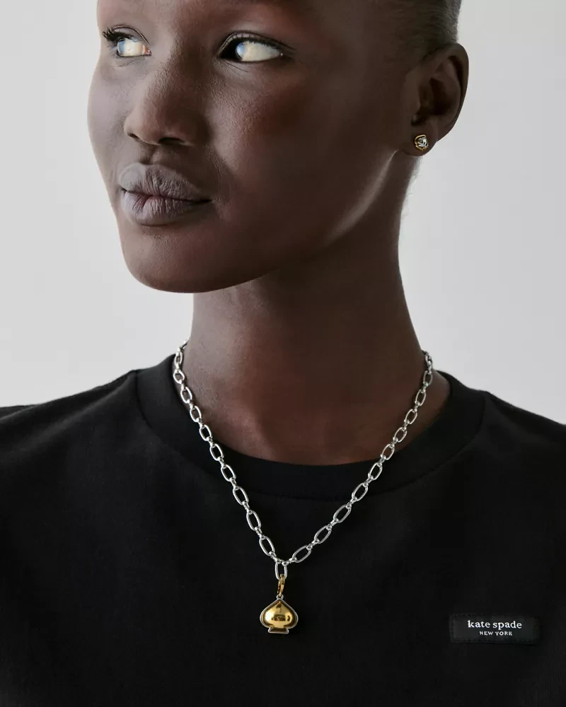 One In A Million Spade Charm