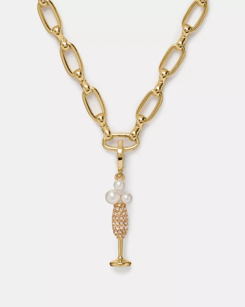 One In A Million Champagne Charm