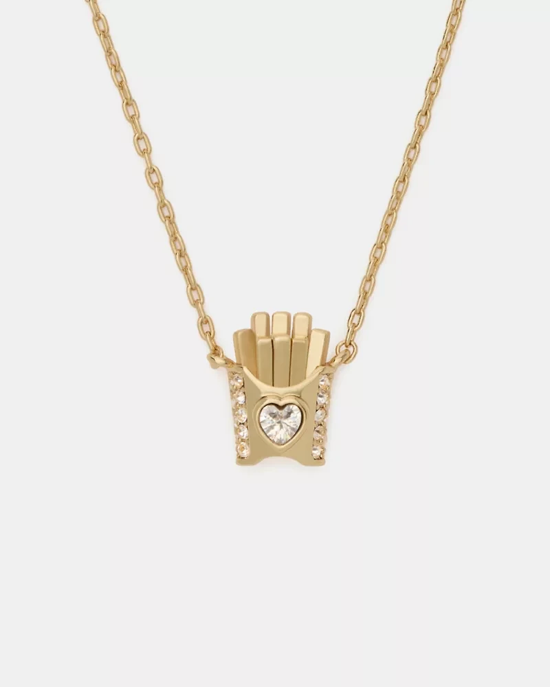Happy Fry-day Carded Pendant