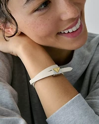 Deco Leather Wrap Bracelet