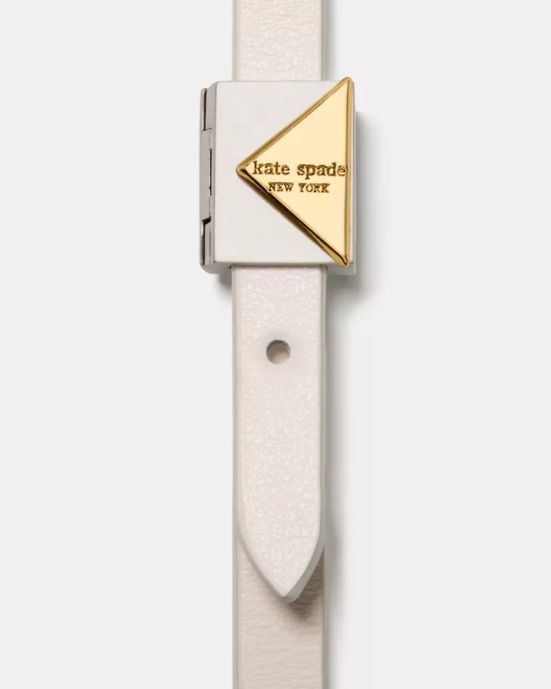 Deco Leather Wrap Bracelet