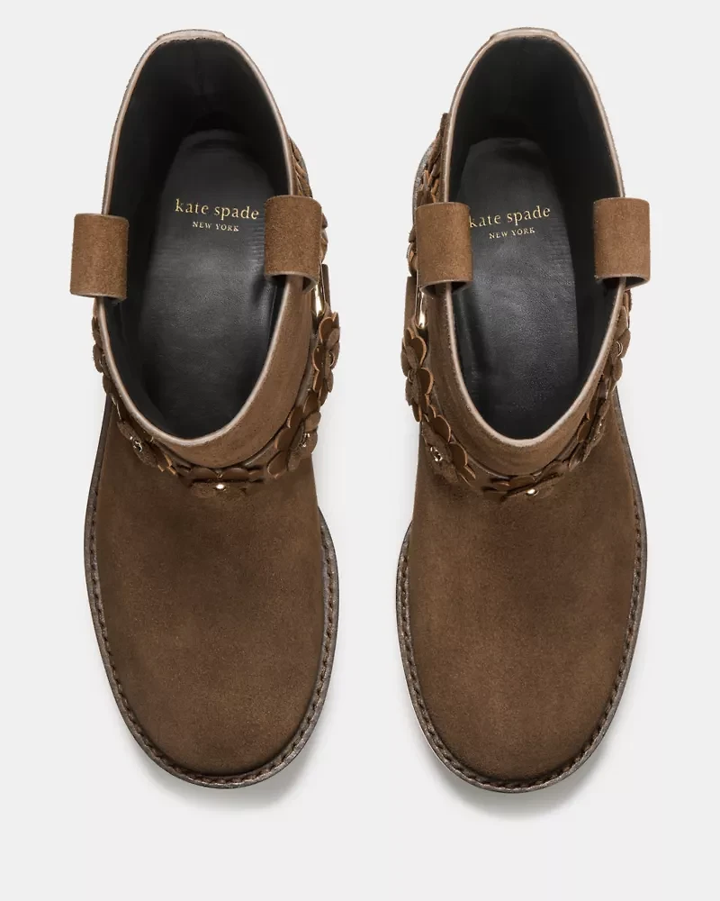 Spade Flower Garden Moto Boot