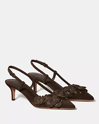 Spade Flower Garden Slingback Pump