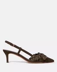 Spade Flower Garden Slingback Pump