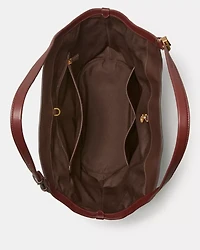 Deco Suede Tulip Tote