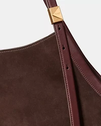 Deco Suede Tulip Tote