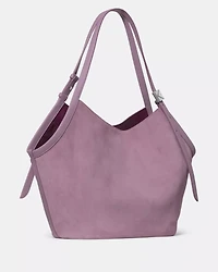 Deco Suede Tulip Tote