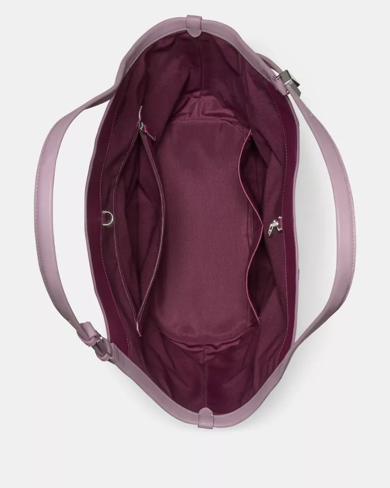 Deco Suede Tulip Tote