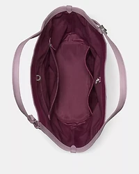 Deco Suede Tulip Tote