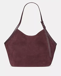 Deco Suede Tulip Tote Bag