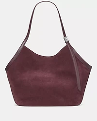 Deco Suede Tulip Tote Bag