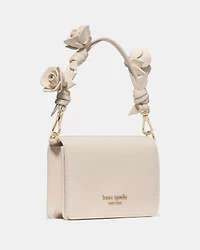 Natasha Patent Rose Strap Mini Bag