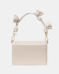 Natasha Patent Rose Strap Mini Bag