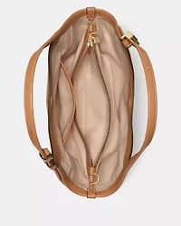 Deco Suede Small Tulip Tote Bag