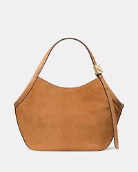 Deco Suede Small Tulip Tote Bag
