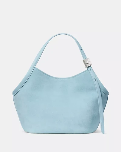 Deco Suede Small Tulip Tote Bag