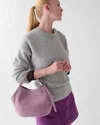 Deco Suede Small Tulip Tote Bag