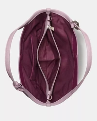 Deco Suede Small Tulip Tote Bag