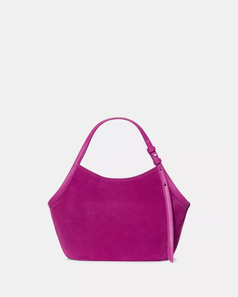 Deco Suede Small Tulip Tote Bag