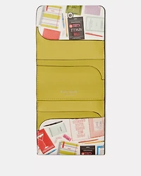 Page Turner Card Case Trifold Wallet