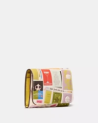 Page Turner Card Case Trifold Wallet