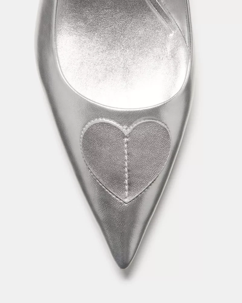 Lover Metallic Slingback Kitten Heel
