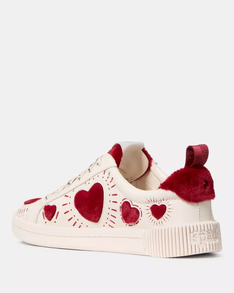 K As Kate Hearts Court Sneaker