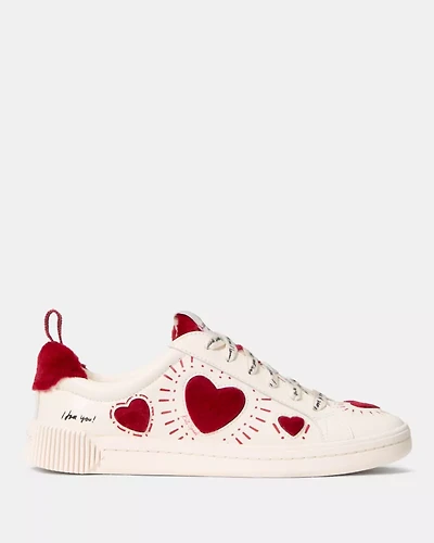 K As Kate Hearts Court Sneaker