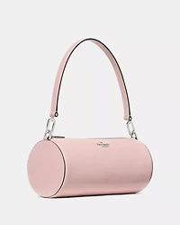 Roulette Glazed Leather Medium Shoulder Bag