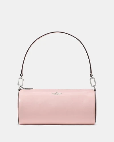 Roulette Glazed Leather Medium Shoulder Bag