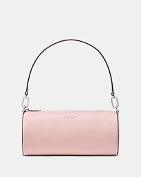Roulette Glazed Leather Medium Shoulder Bag