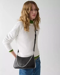 Margot Textured Leather Crossbody Bag