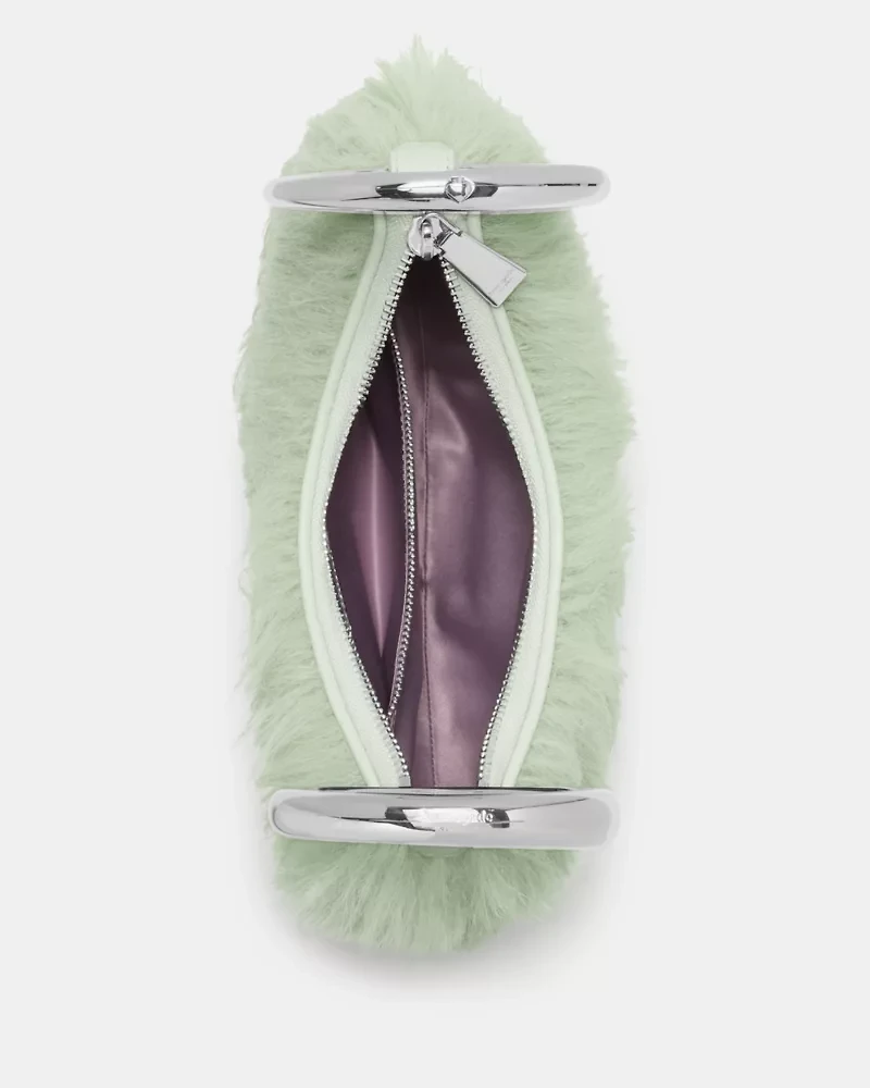 The Faux Fur Bangle Bag