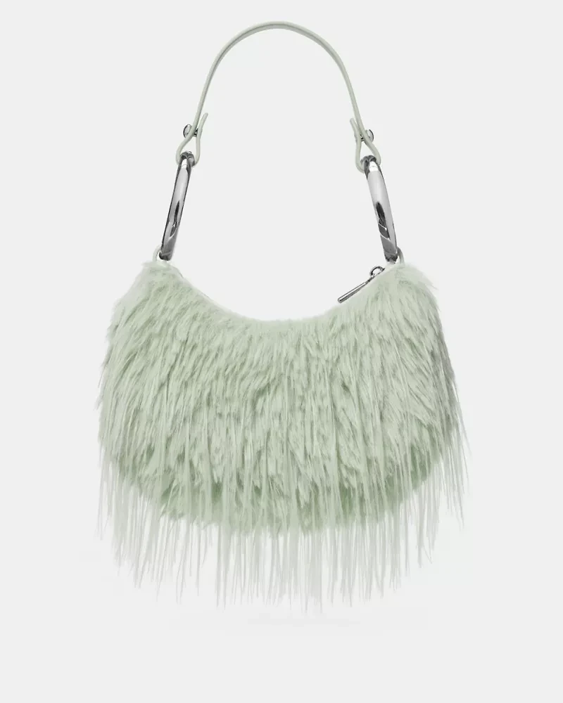 The Faux Fur Bangle Bag