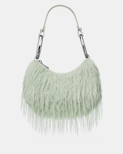 The Faux Fur Bangle Bag