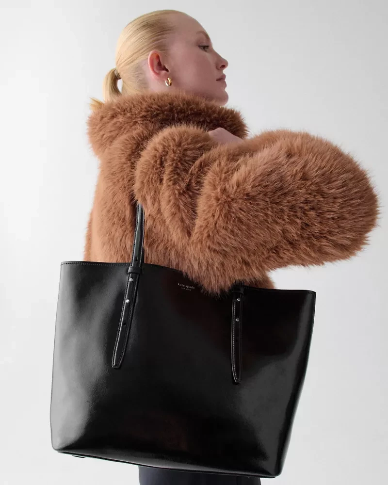 Do It All Patent Tote Bag