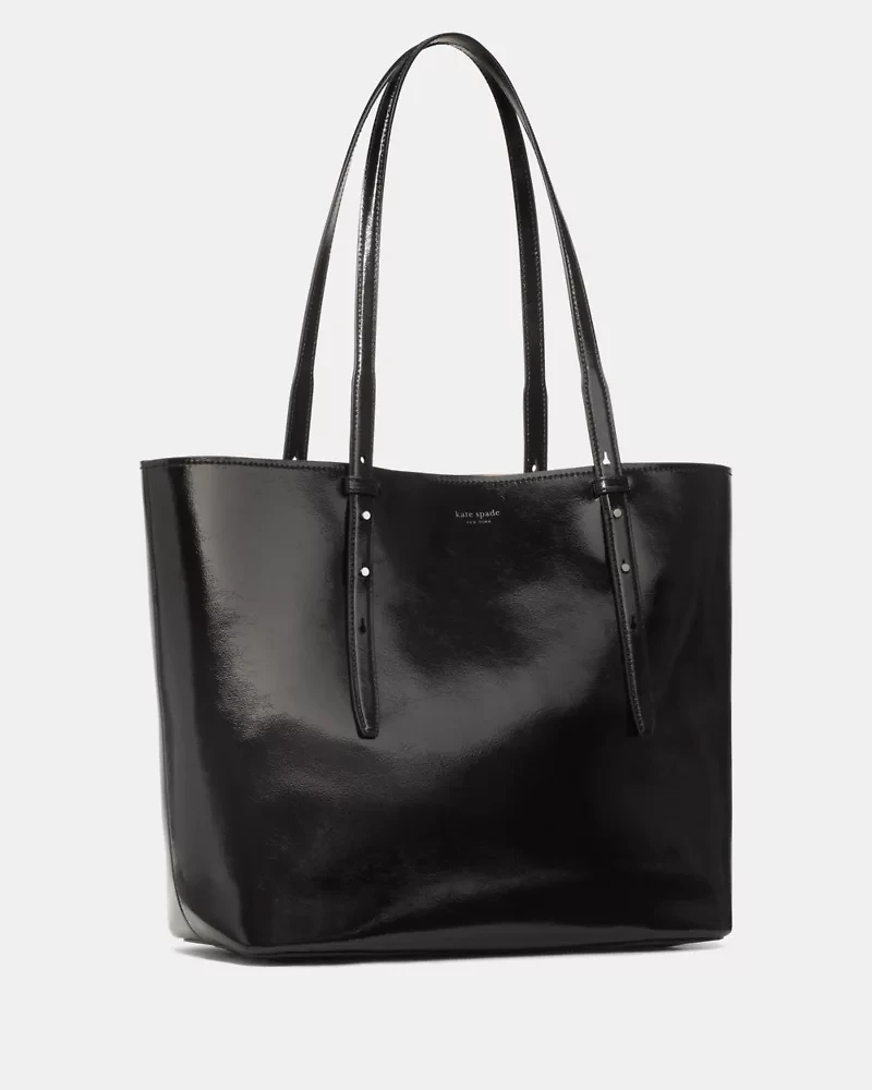 Do It All Patent Tote Bag