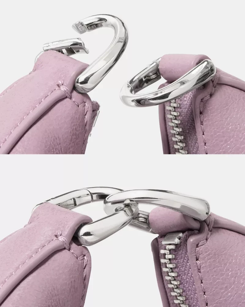 Duo Glazed Leather Crossbody Bag