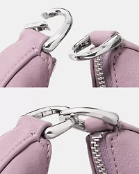 Duo Glazed Leather Crossbody Bag