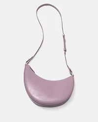 Duo Glazed Leather Crossbody Bag
