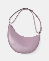 Duo Glazed Leather Crossbody Bag